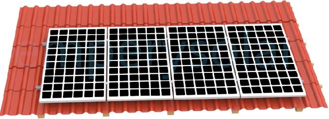 Tiled Roof Solar Racking System